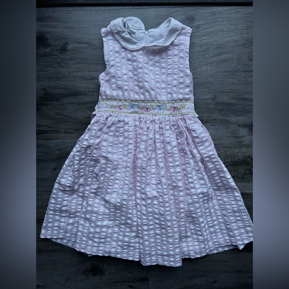 Bonnie Jean Peter Pan collar dress size 6